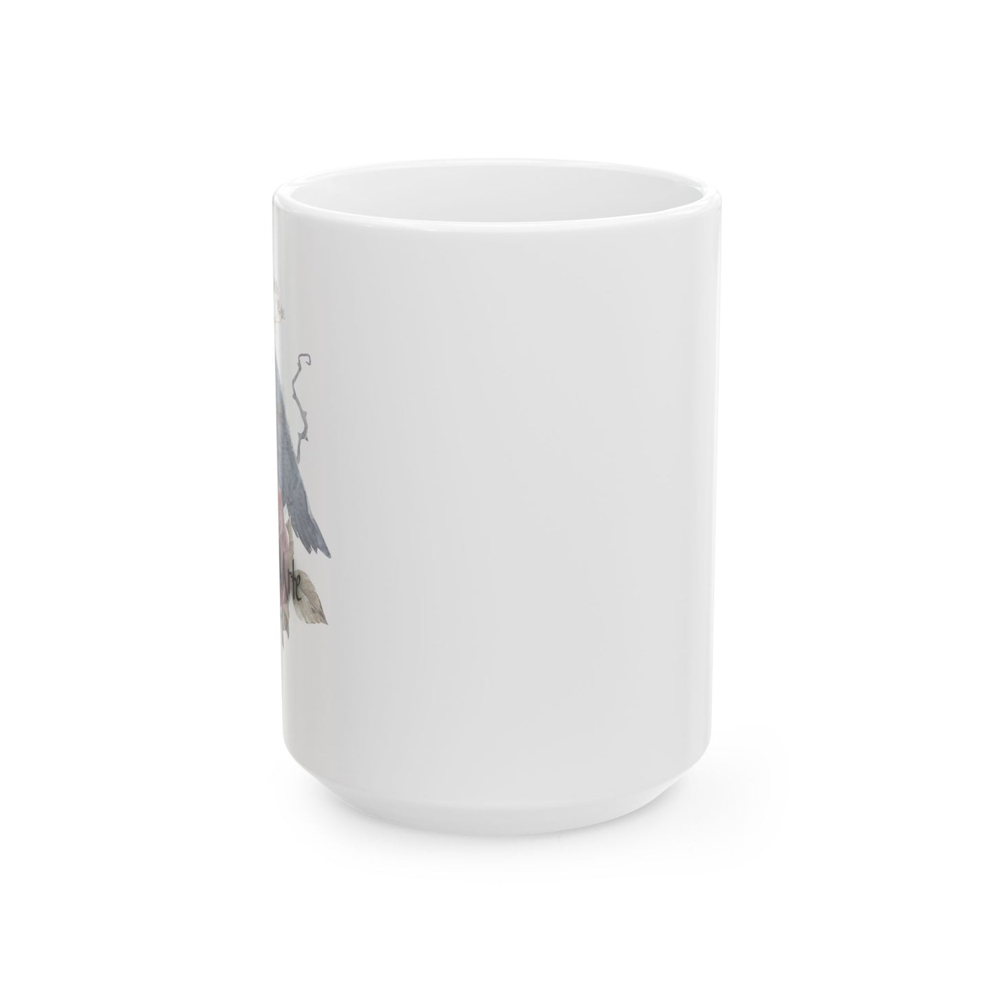 Nature-Inspired Ceramic Mug, Coffee Lover Gift, Home Decor, Wildlife Art, Bird-Themed Cup, Perfect for Nature Enthusiasts