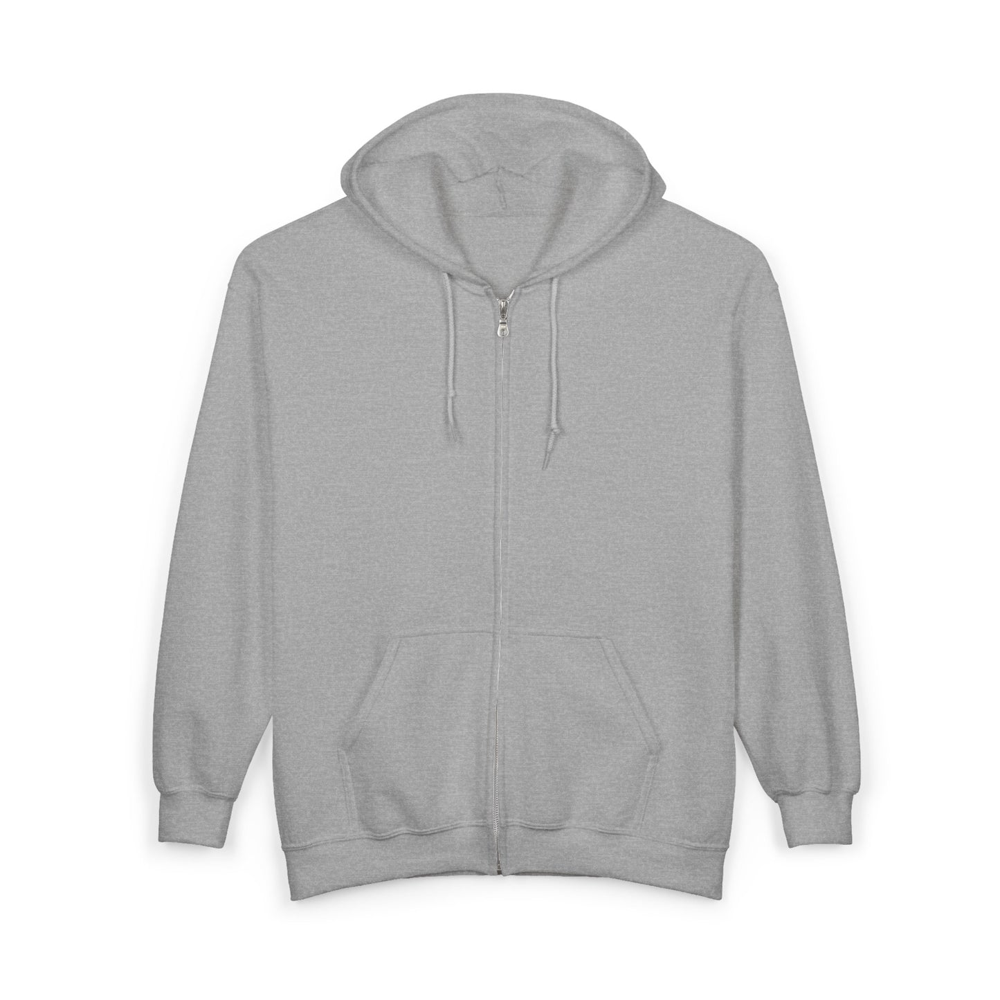 Cozy Unisex Full Zip Hoodie for Everyday Comfort, Stylish Layering for Casual Wear, Gift for Birthdays, Holidays, and Relaxation