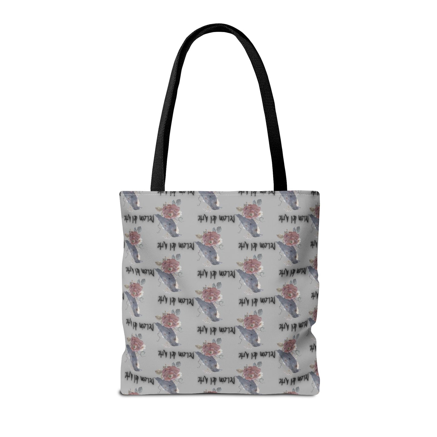Charming Floral Tote Bag with Bird Design, Perfect for Casual Outings, Eco-Friendly Gift, Beach Bag, Everyday Carry-All