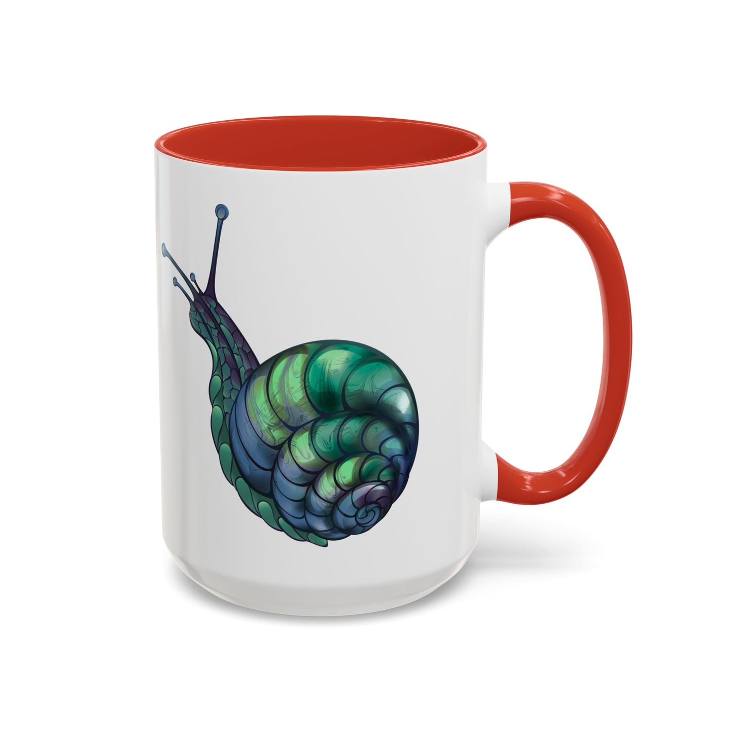 Whimsical Snail Accent Coffee Mug - Fun Gift for Nature Lovers, Unique Drinkware for Home, Snail Art Mug, Ceramic Mug for All [...]