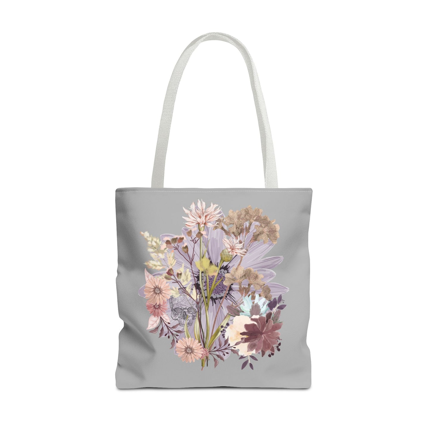 Floral Tote Bag - Vibrant Botanical Design, Spacious Shopping Companion, Eco-Friendly Gift for Nature Lovers, Perfect for Everyday Use