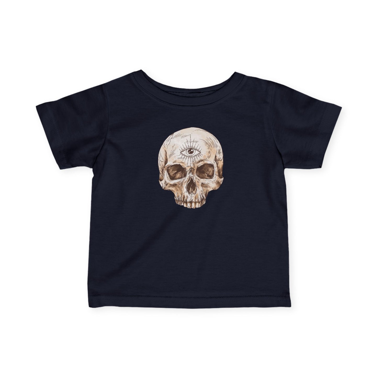 Infant Tee — Mystical Third Eye Skull Baby T-Shirt