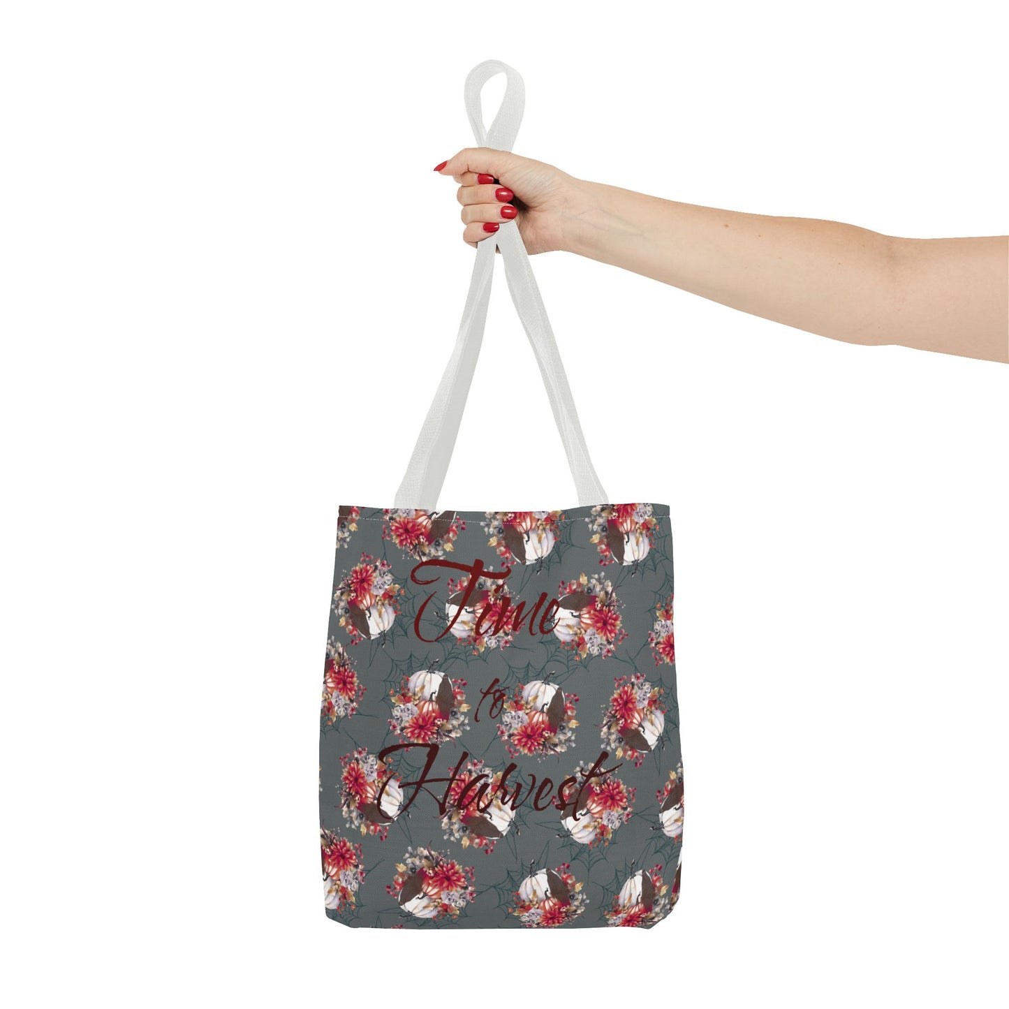 Boho Floral Tote Bag, Perfect for Fall, Eco-Friendly Shopping, Gift for Her, Everyday Use, Time to Harvest Design