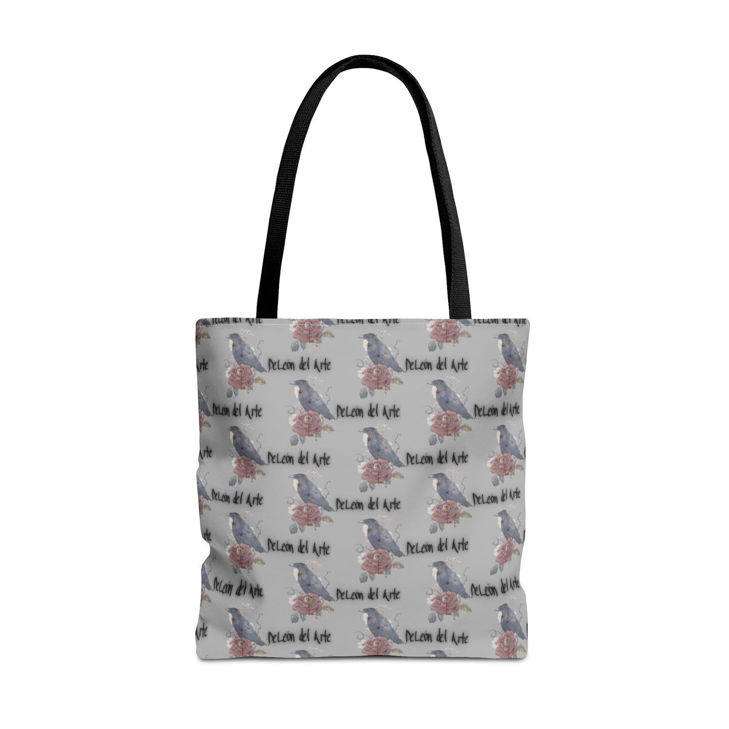 Charming Floral Tote Bag with Bird Design, Perfect for Casual Outings, Eco-Friendly Gift, Beach Bag, Everyday Carry-All