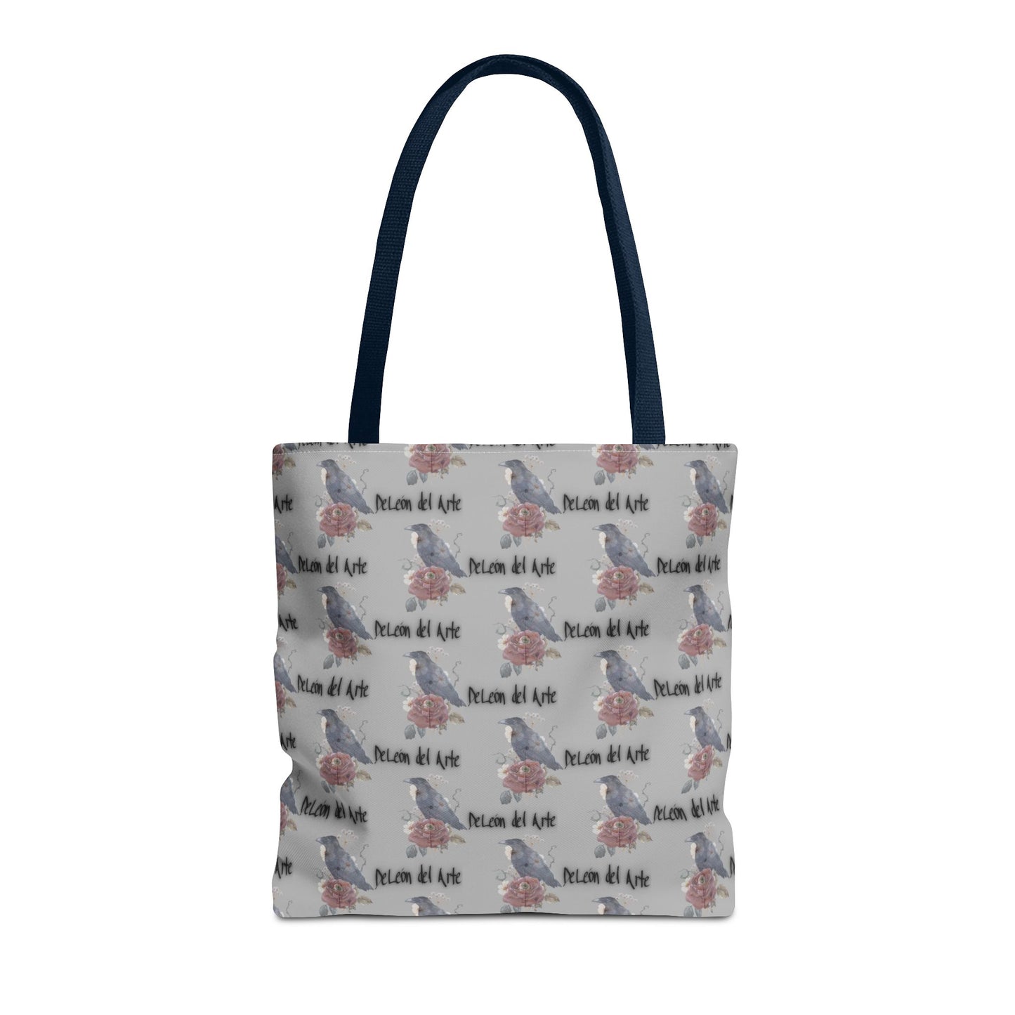 Charming Floral Tote Bag with Bird Design, Perfect for Casual Outings, Eco-Friendly Gift, Beach Bag, Everyday Carry-All