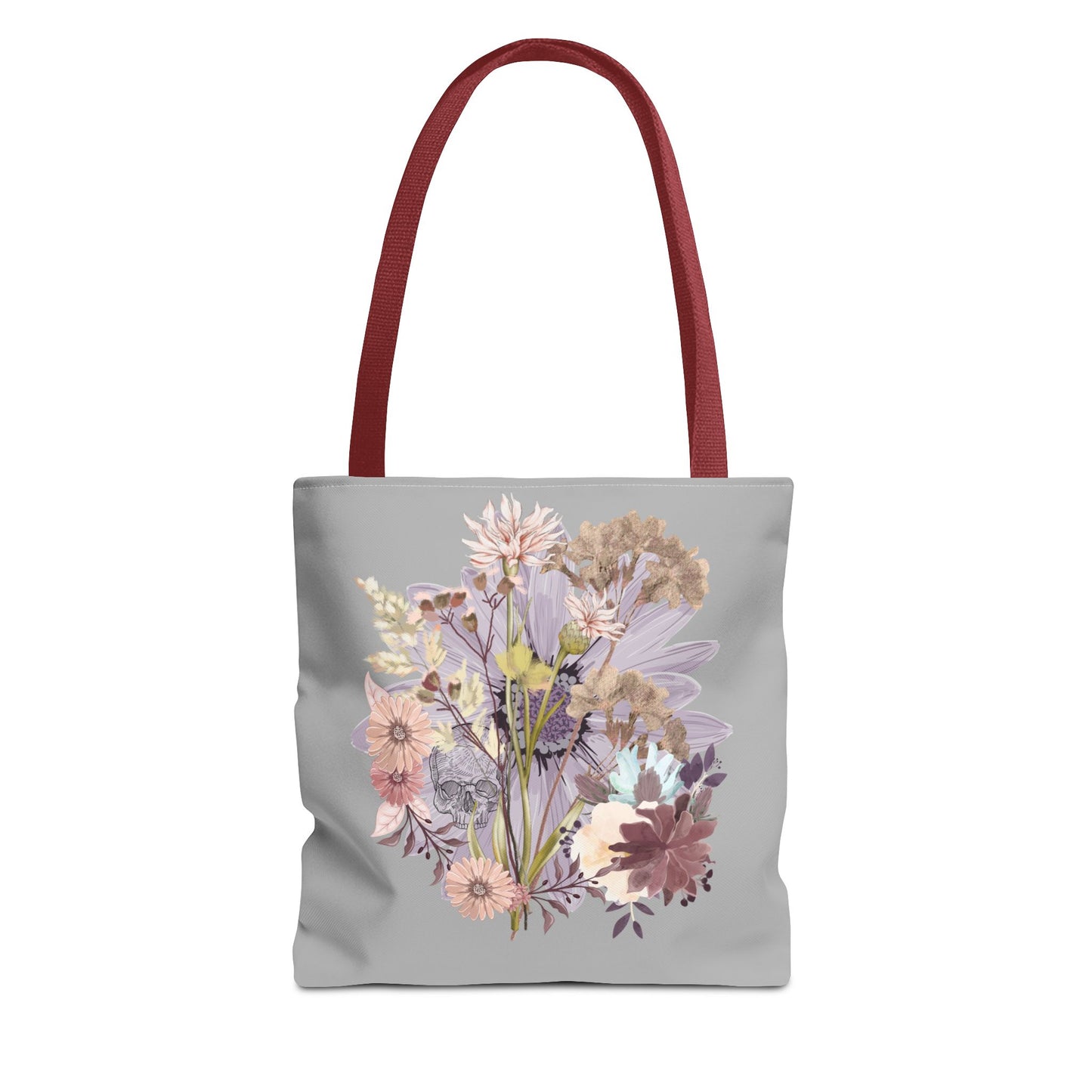 Floral Tote Bag - Vibrant Botanical Design, Spacious Shopping Companion, Eco-Friendly Gift for Nature Lovers, Perfect for Everyday Use