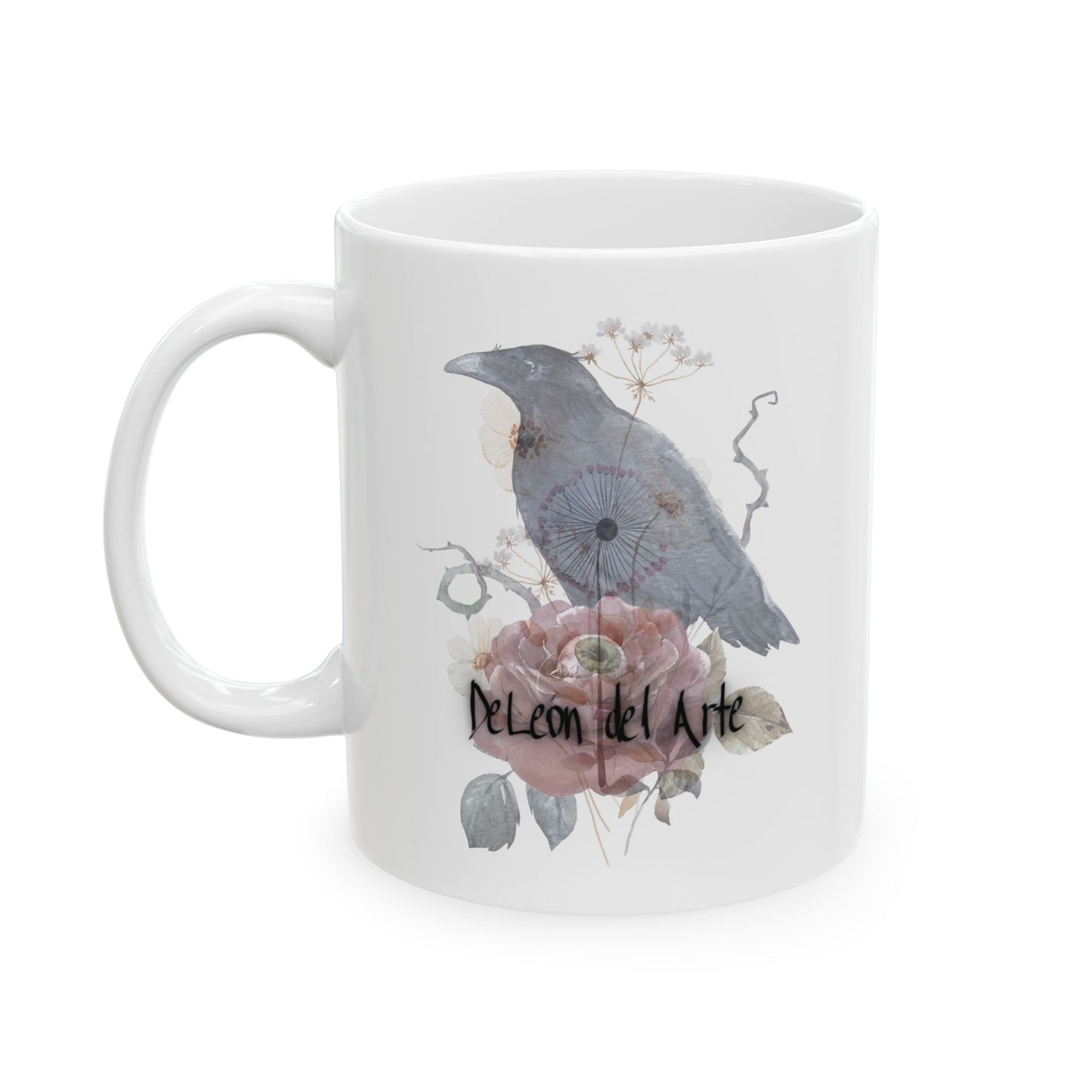 Nature-Inspired Ceramic Mug, Coffee Lover Gift, Home Decor, Wildlife Art, Bird-Themed Cup, Perfect for Nature Enthusiasts