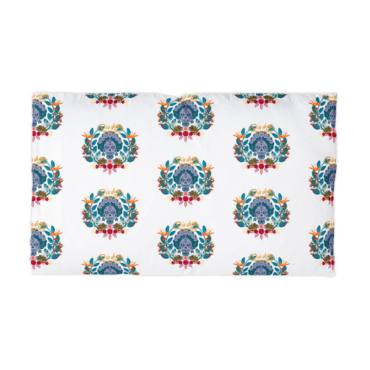 Colorful Floral Microfiber Pillowcase | Cozy Bedroom Decor, Gifts for Home, Sleep Accessories, Boho Bedding, Decorative Pillowcases