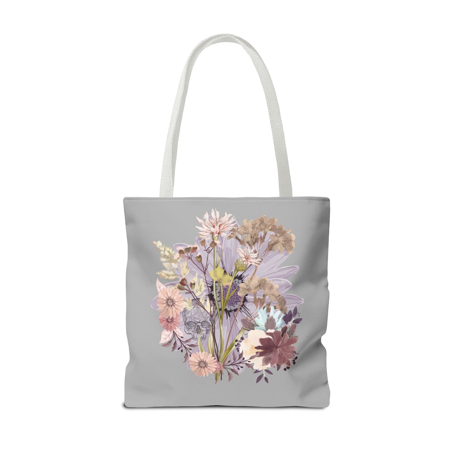 Floral Tote Bag - Vibrant Botanical Design, Spacious Shopping Companion, Eco-Friendly Gift for Nature Lovers, Perfect for Everyday Use