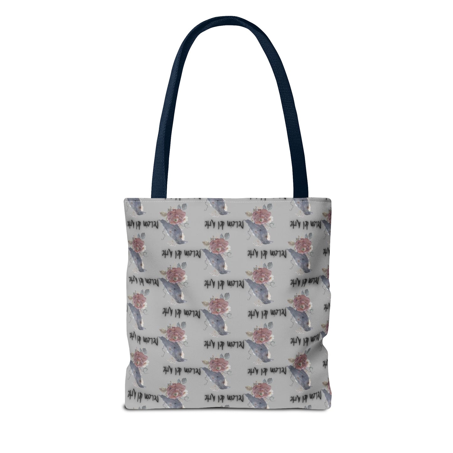 Charming Floral Tote Bag with Bird Design, Perfect for Casual Outings, Eco-Friendly Gift, Beach Bag, Everyday Carry-All