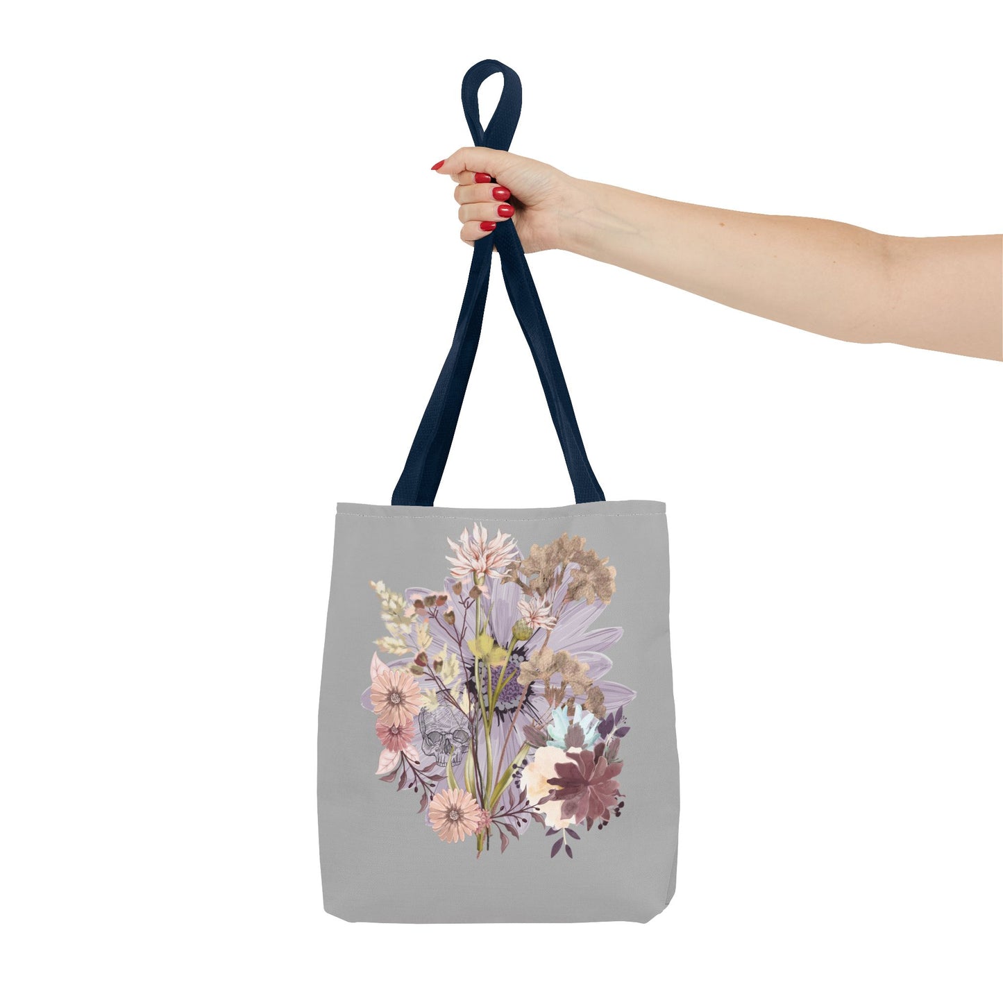 Floral Tote Bag - Vibrant Botanical Design, Spacious Shopping Companion, Eco-Friendly Gift for Nature Lovers, Perfect for Everyday Use