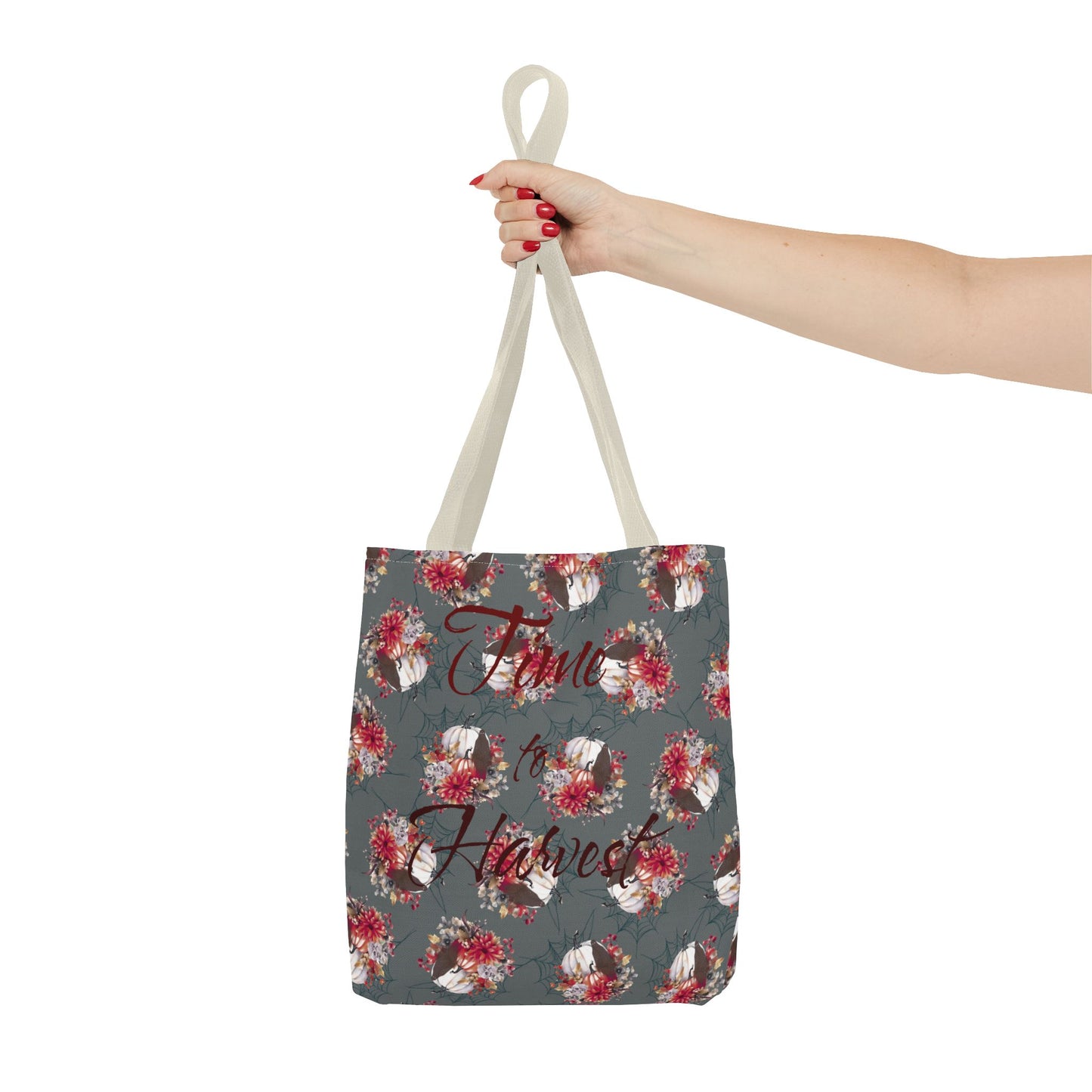 Boho Floral Tote Bag, Perfect for Fall, Eco-Friendly Shopping, Gift for Her, Everyday Use, Time to Harvest Design