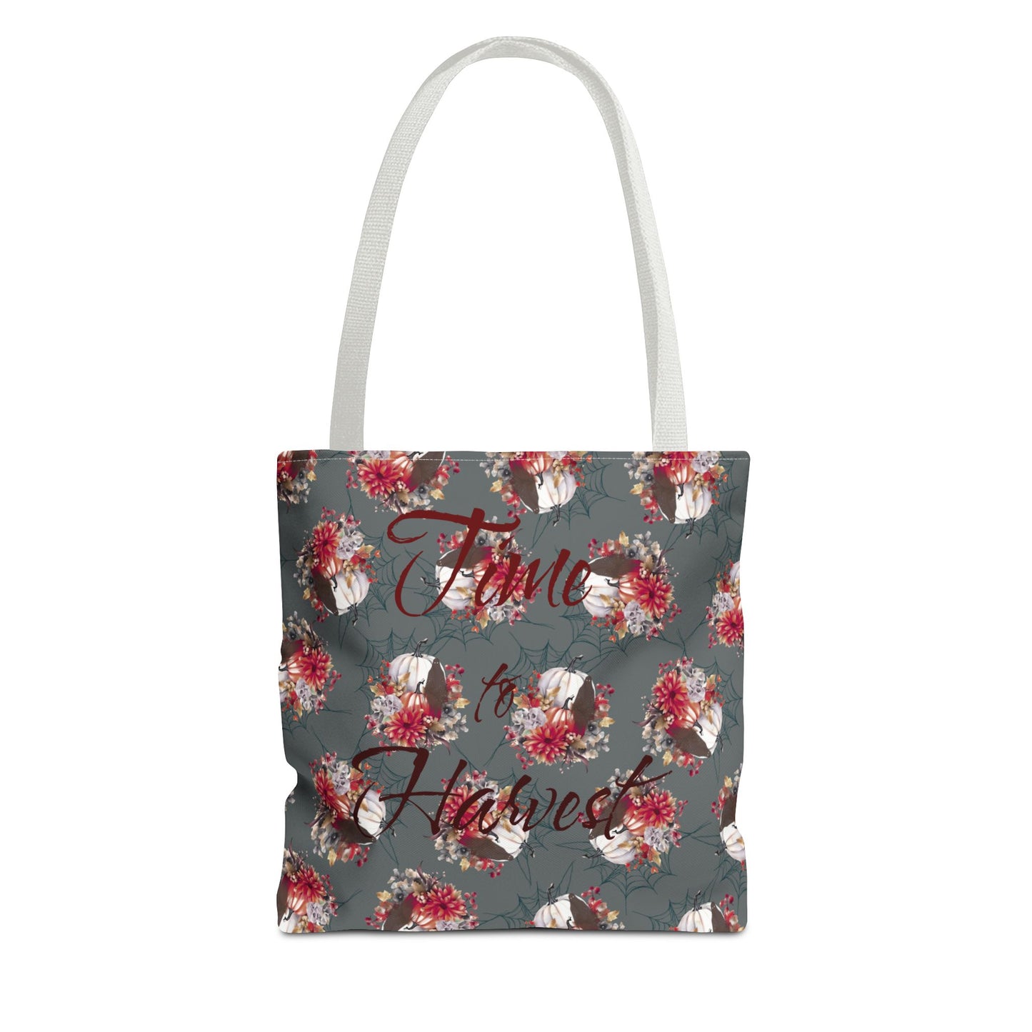 Boho Floral Tote Bag, Perfect for Fall, Eco-Friendly Shopping, Gift for Her, Everyday Use, Time to Harvest Design