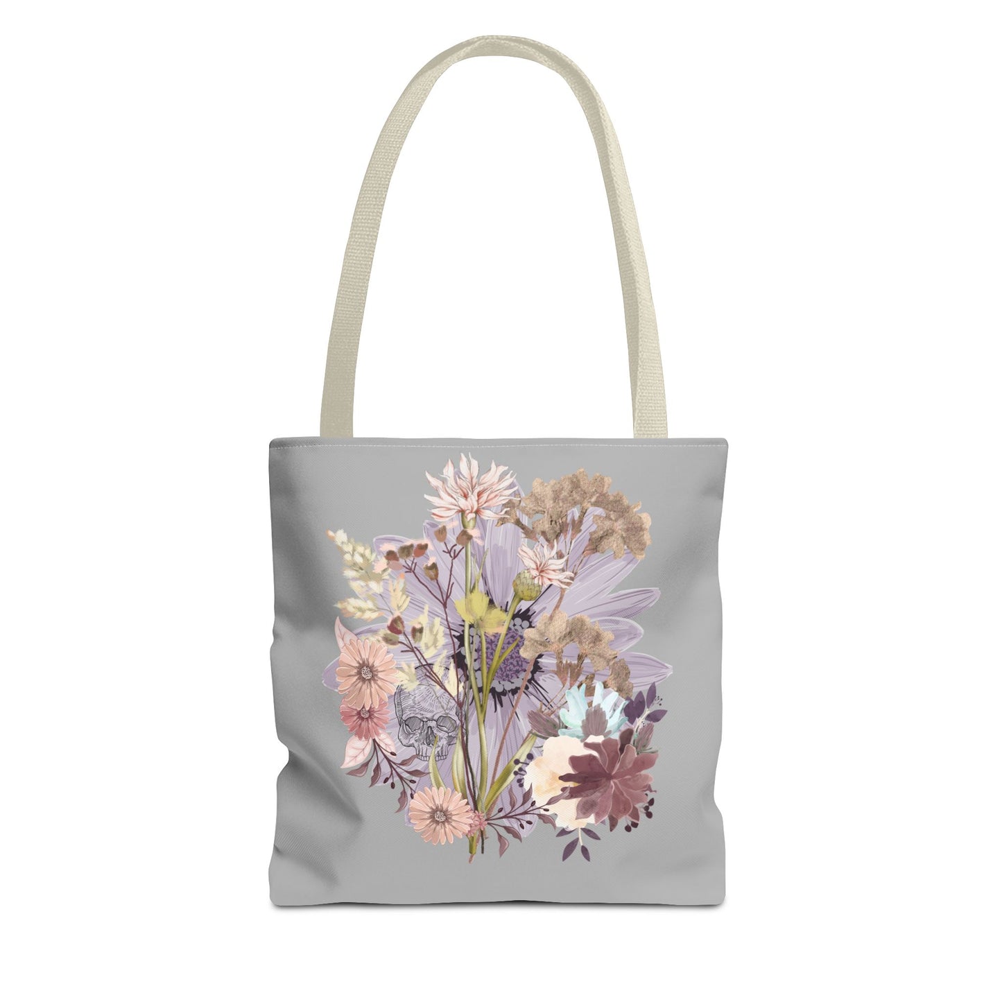 Floral Tote Bag - Vibrant Botanical Design, Spacious Shopping Companion, Eco-Friendly Gift for Nature Lovers, Perfect for Everyday Use