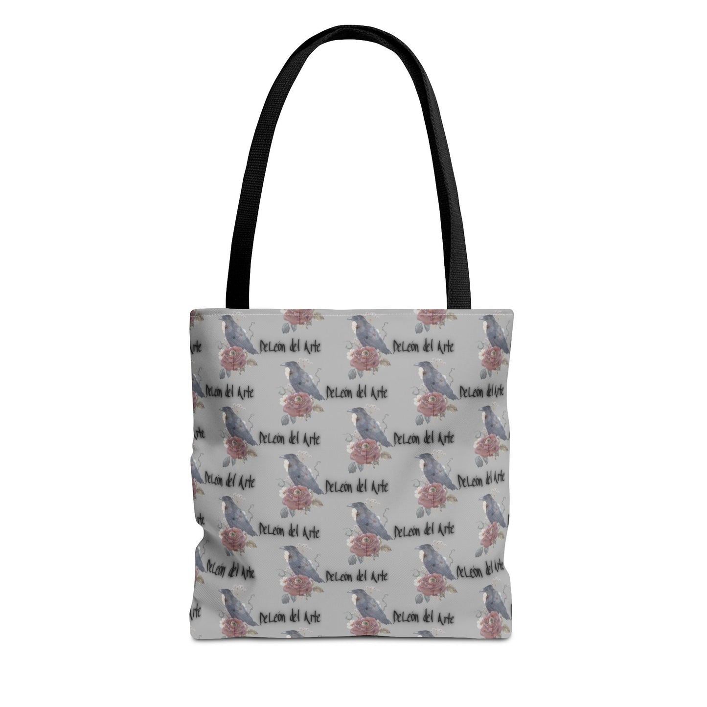 Charming Floral Tote Bag with Bird Design, Perfect for Casual Outings, Eco-Friendly Gift, Beach Bag, Everyday Carry-All