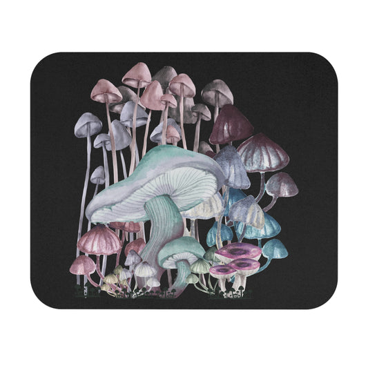 Mushroom Mouse Pad, Cute Desk Accessories, Office Decor, Gaming Mousepad, Nature Lover Gift, Eco-Friendly Desk Mat