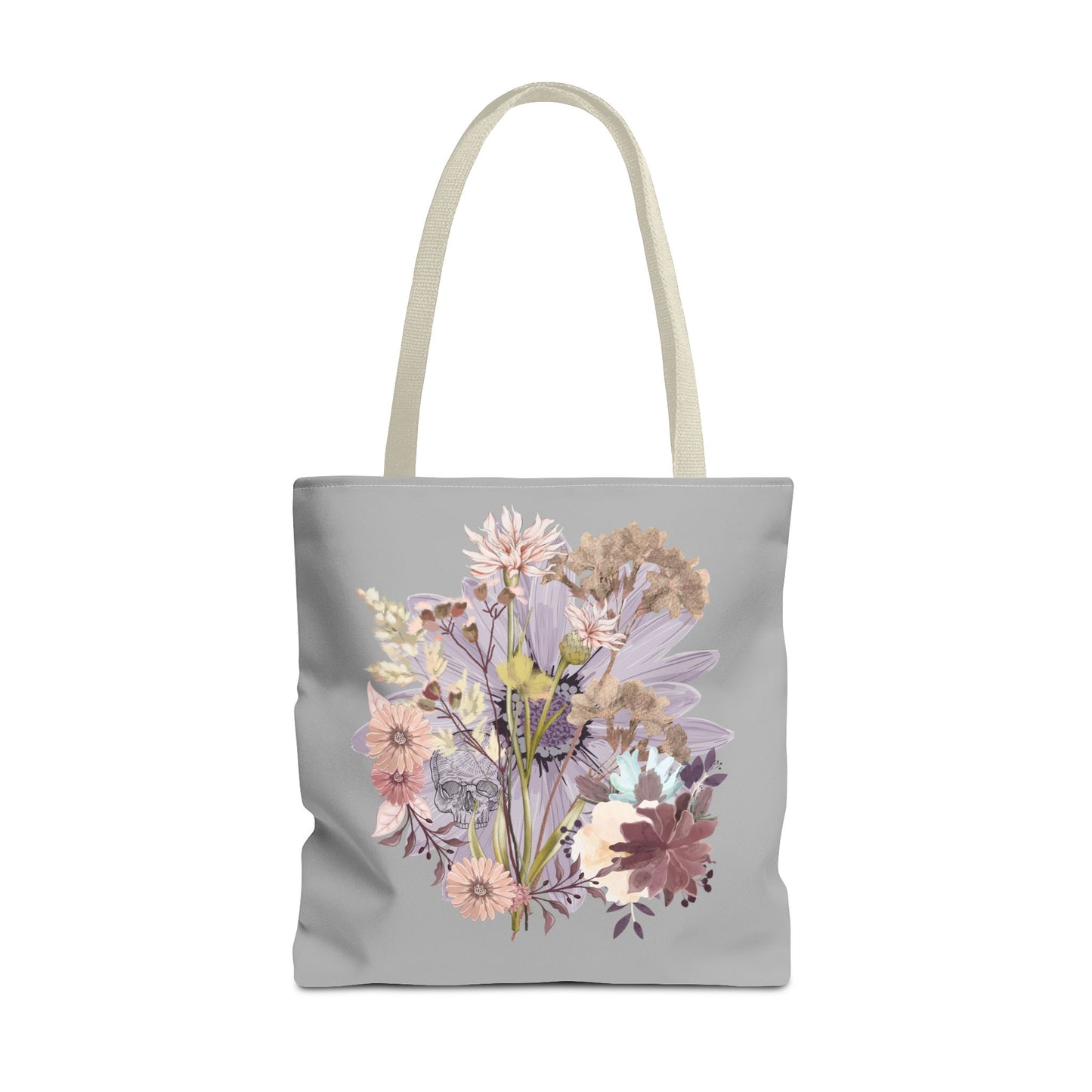Floral Tote Bag - Vibrant Botanical Design, Spacious Shopping Companion, Eco-Friendly Gift for Nature Lovers, Perfect for Everyday Use