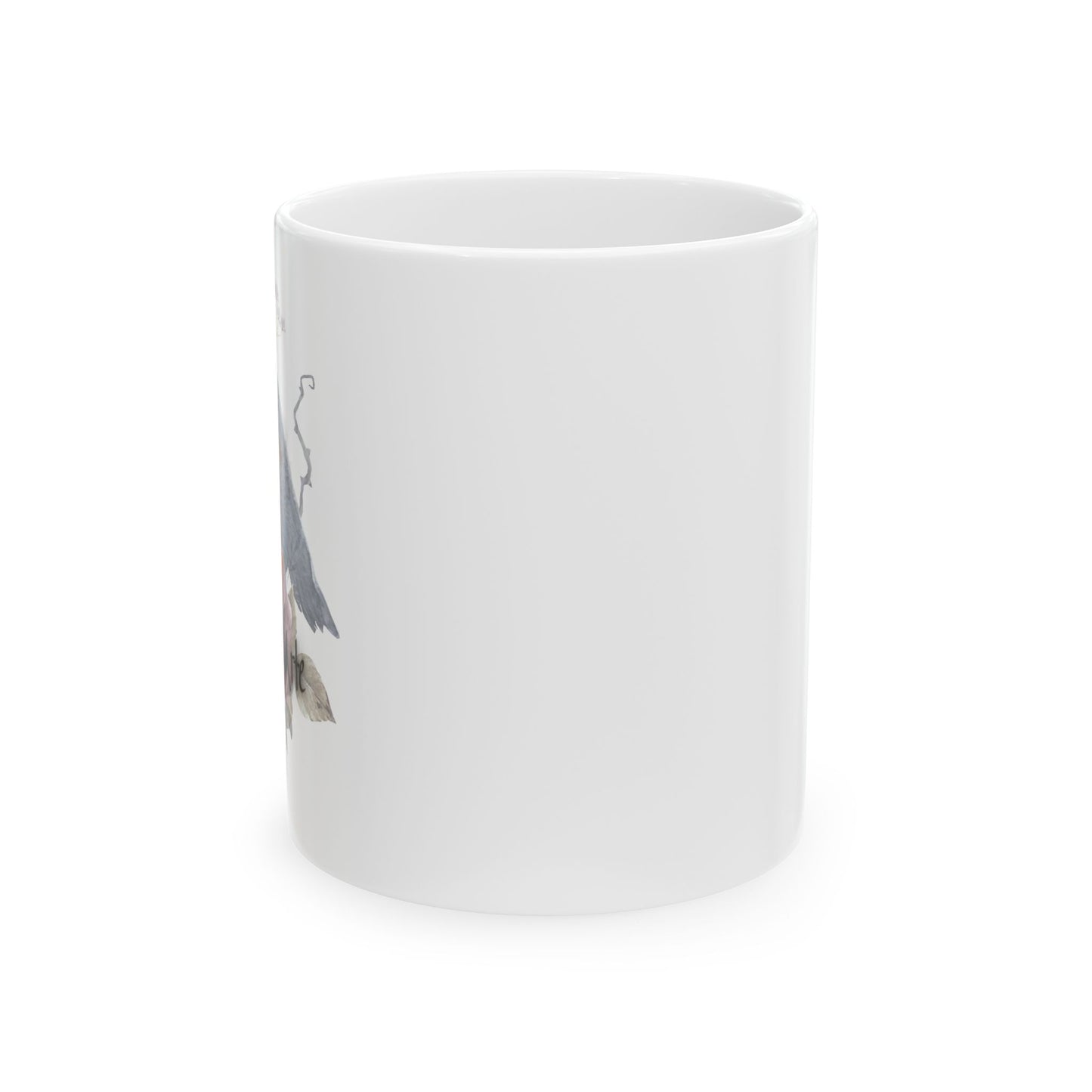 Nature-Inspired Ceramic Mug, Coffee Lover Gift, Home Decor, Wildlife Art, Bird-Themed Cup, Perfect for Nature Enthusiasts