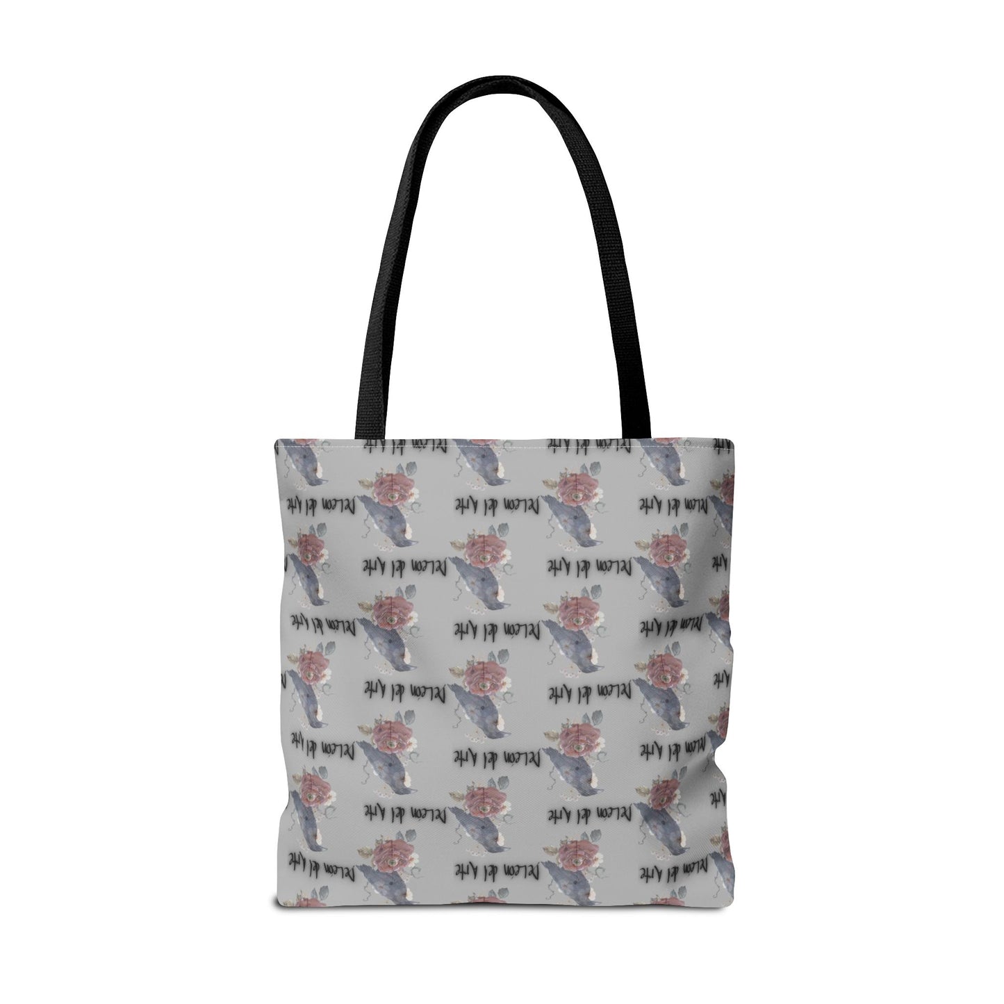 Charming Floral Tote Bag with Bird Design, Perfect for Casual Outings, Eco-Friendly Gift, Beach Bag, Everyday Carry-All