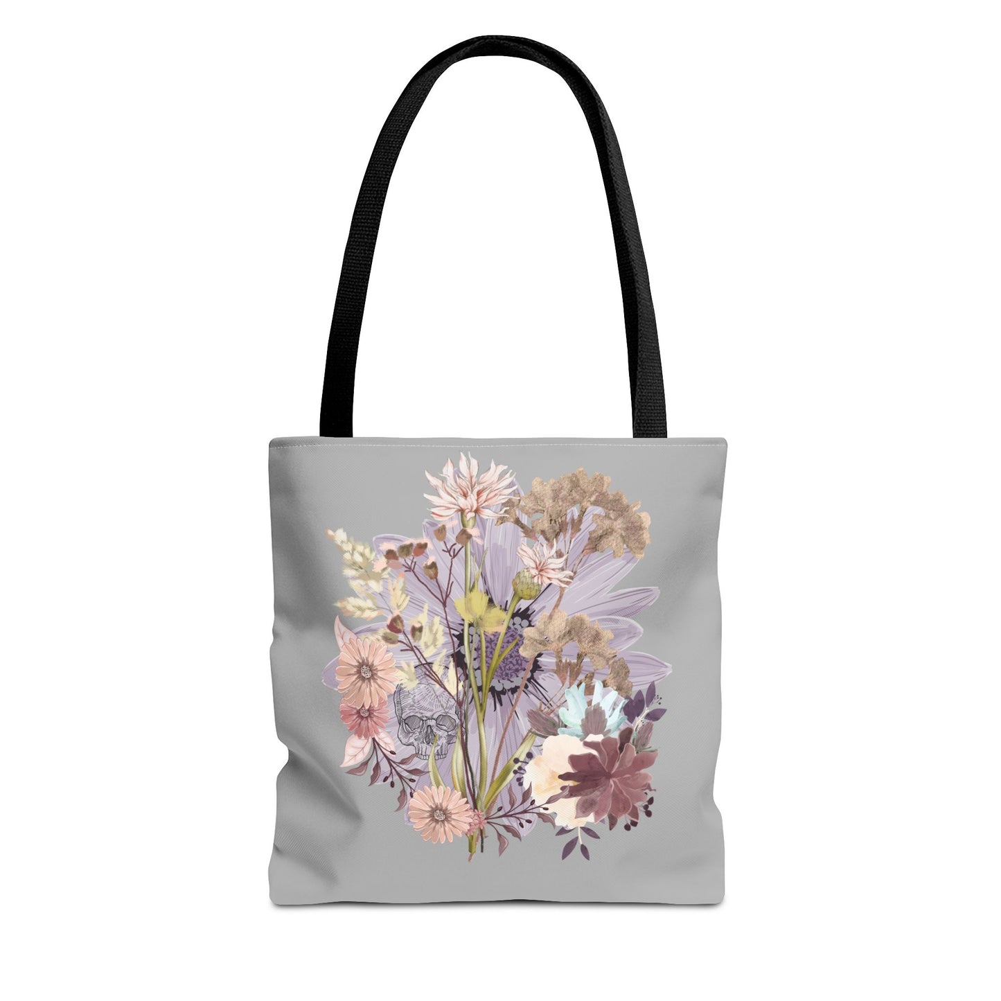 Floral Tote Bag - Vibrant Botanical Design, Spacious Shopping Companion, Eco-Friendly Gift for Nature Lovers, Perfect for Everyday Use