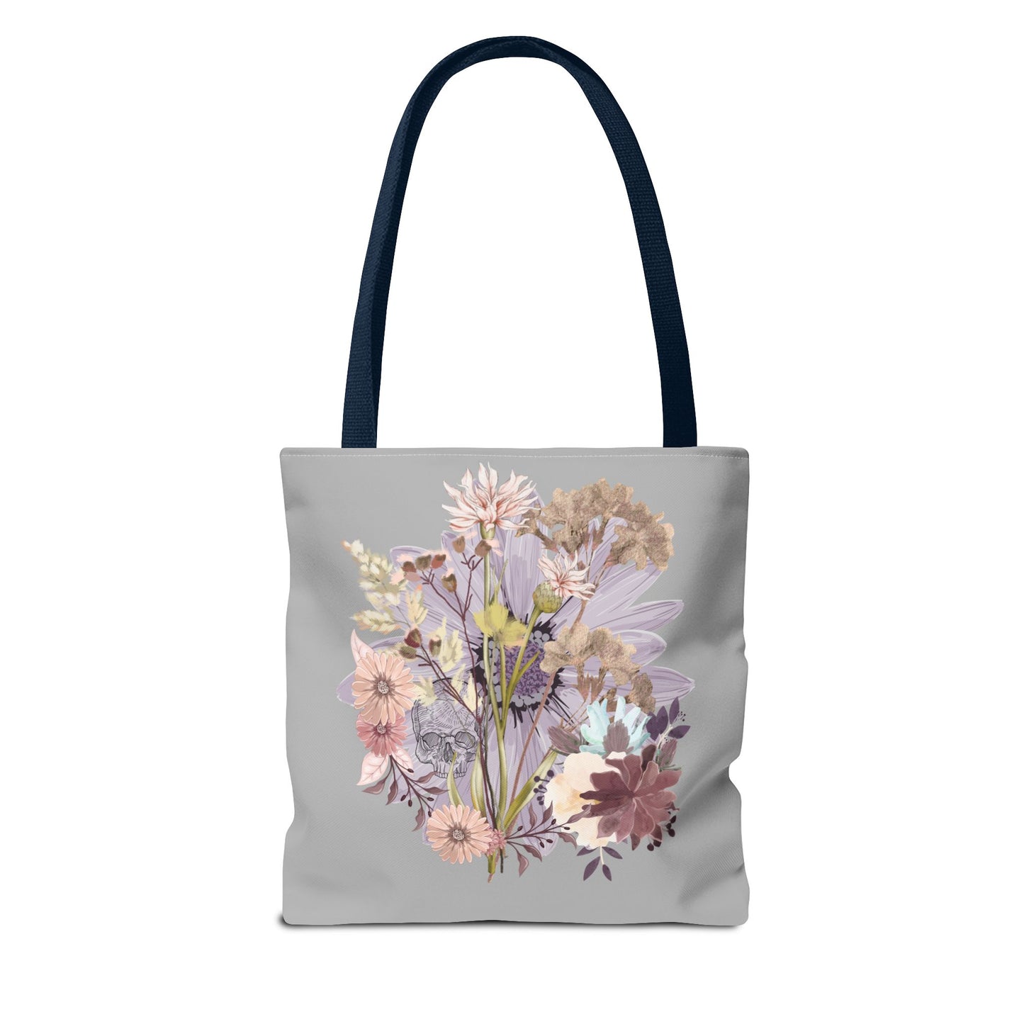 Floral Tote Bag - Vibrant Botanical Design, Spacious Shopping Companion, Eco-Friendly Gift for Nature Lovers, Perfect for Everyday Use