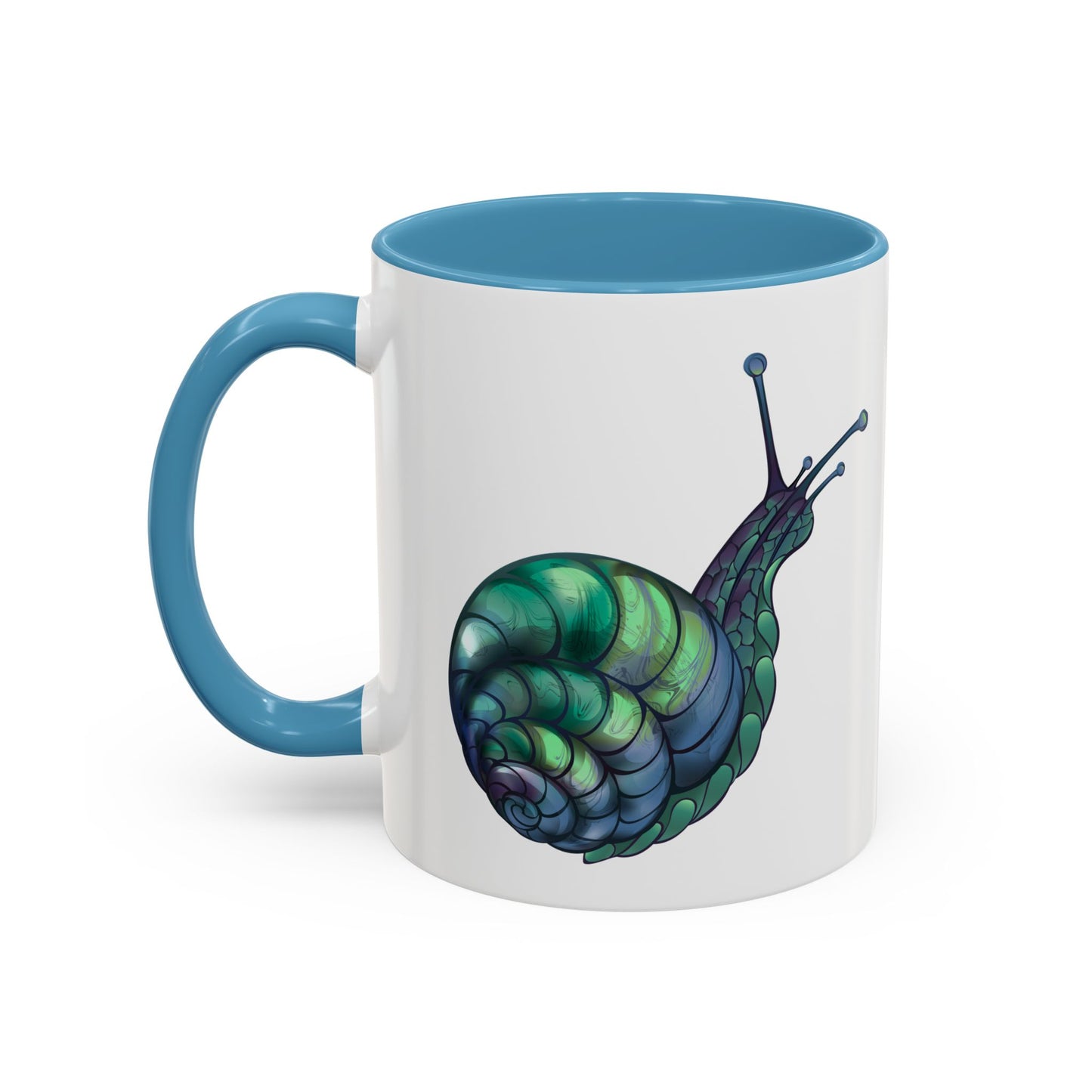 Whimsical Snail Accent Coffee Mug - Fun Gift for Nature Lovers, Unique Drinkware for Home, Snail Art Mug, Ceramic Mug for All [...]