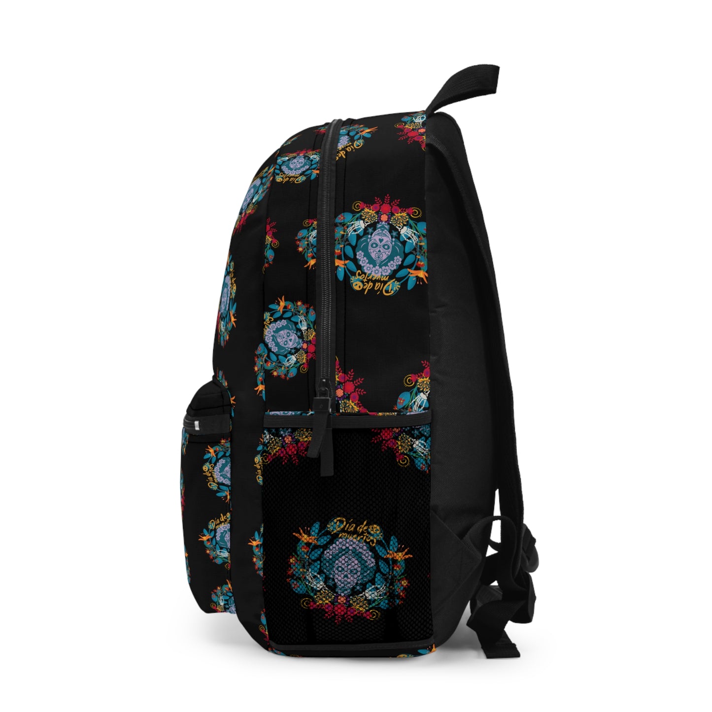 Floral Pattern Backpack - Stylish and Functional for School or Travel
