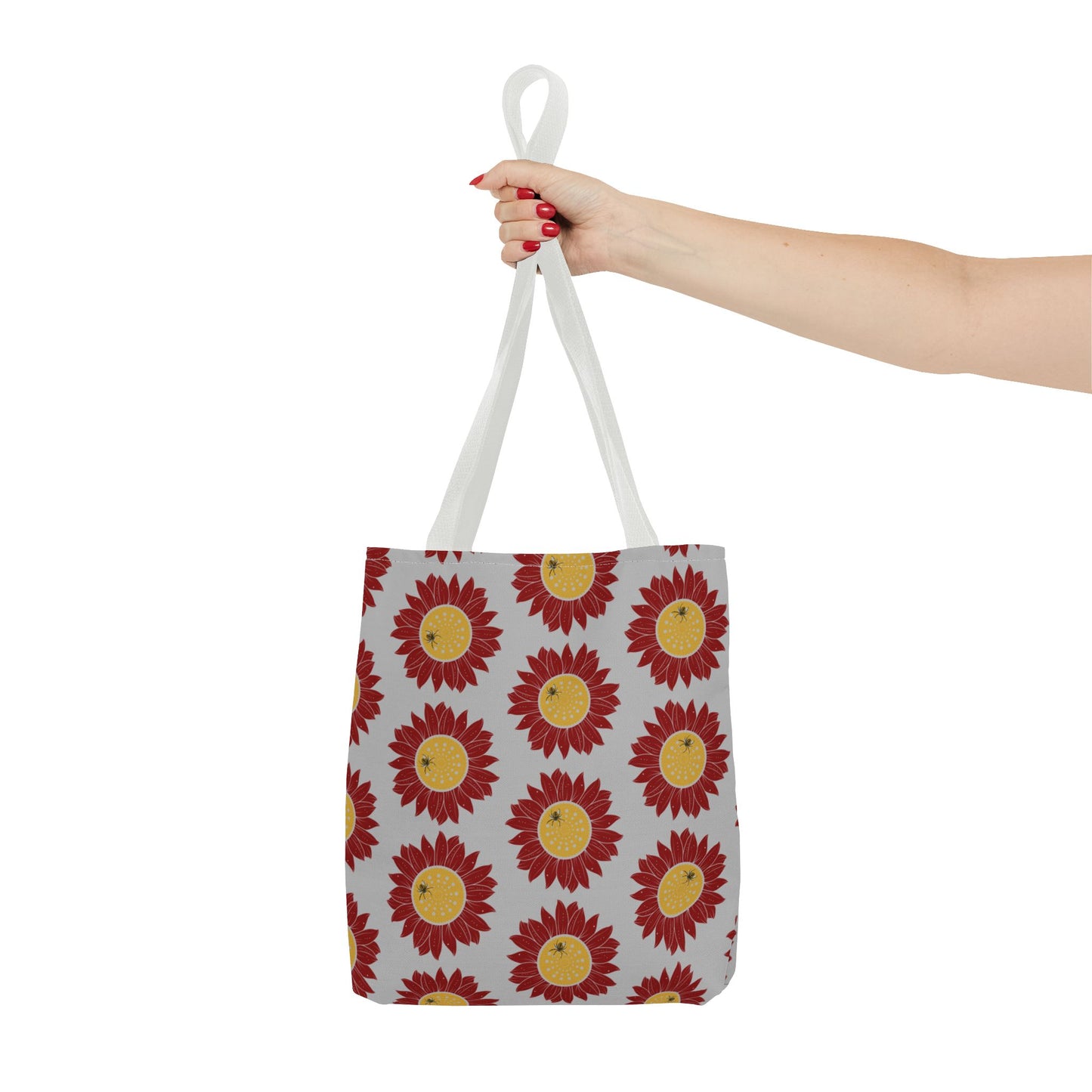Bright Floral Tote Bag | Eco-Friendly Shopping Tote, Beach Bag, Summer Accessory, Gift for Her, Flower Pattern Carryall