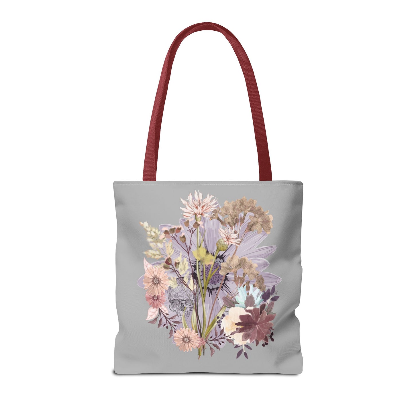 Floral Tote Bag - Vibrant Botanical Design, Spacious Shopping Companion, Eco-Friendly Gift for Nature Lovers, Perfect for Everyday Use