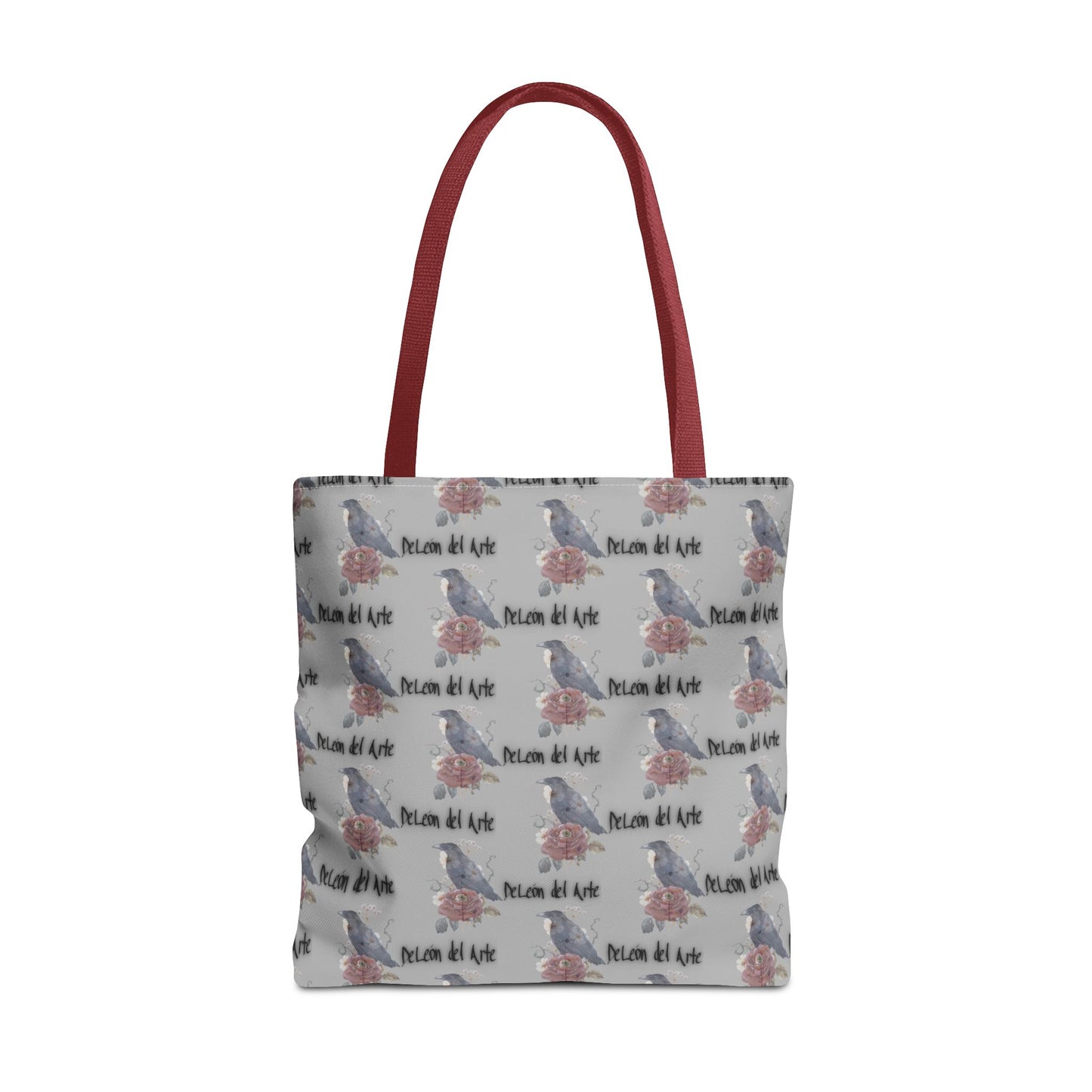 Charming Floral Tote Bag with Bird Design, Perfect for Casual Outings, Eco-Friendly Gift, Beach Bag, Everyday Carry-All