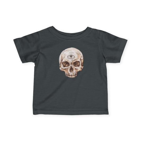 Infant Tee — Mystical Third Eye Skull Baby T-Shirt