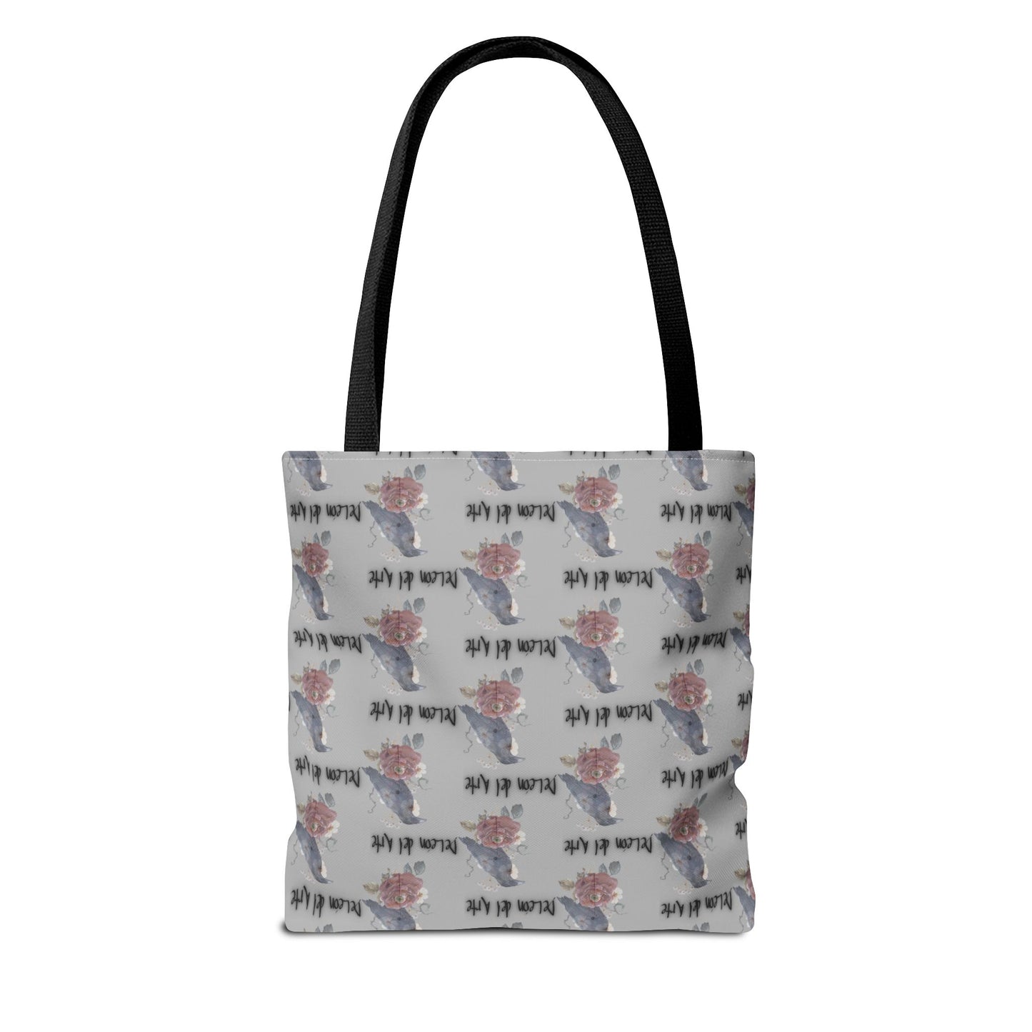 Charming Floral Tote Bag with Bird Design, Perfect for Casual Outings, Eco-Friendly Gift, Beach Bag, Everyday Carry-All