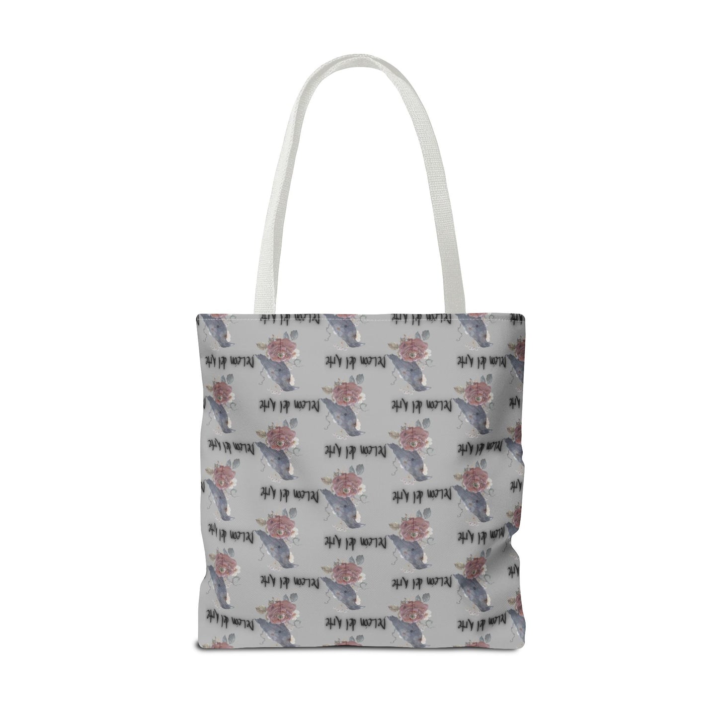 Charming Floral Tote Bag with Bird Design, Perfect for Casual Outings, Eco-Friendly Gift, Beach Bag, Everyday Carry-All