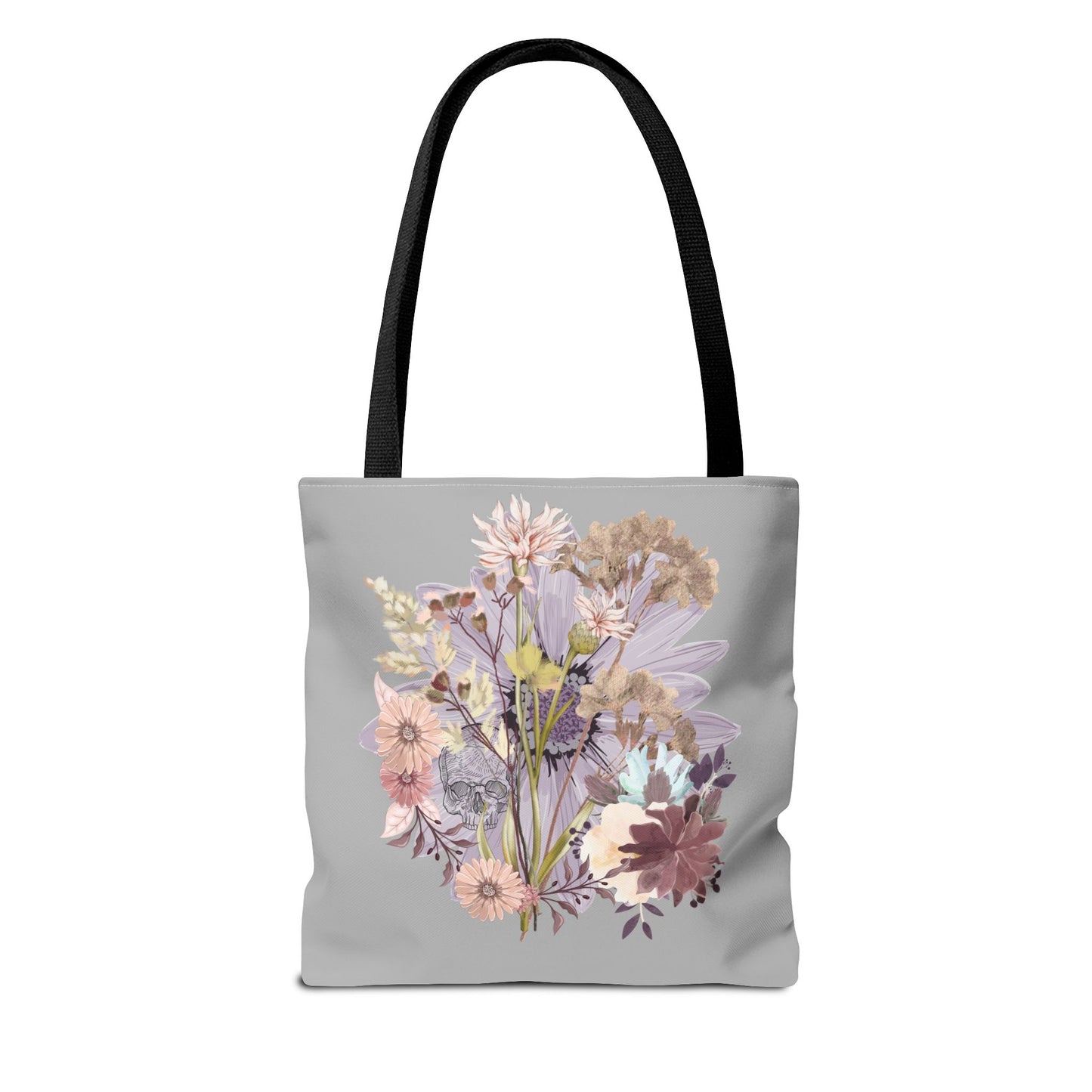 Floral Tote Bag - Vibrant Botanical Design, Spacious Shopping Companion, Eco-Friendly Gift for Nature Lovers, Perfect for Everyday Use