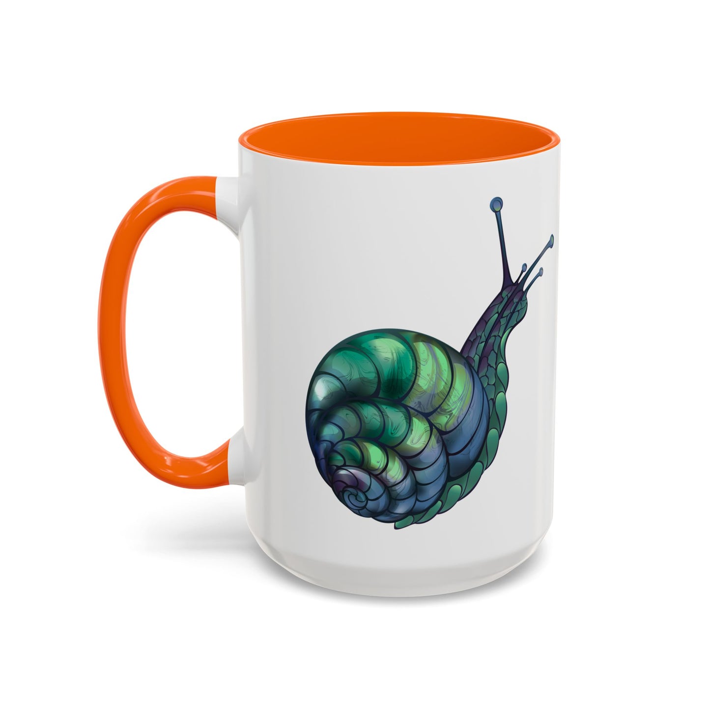Whimsical Snail Accent Coffee Mug - Fun Gift for Nature Lovers, Unique Drinkware for Home, Snail Art Mug, Ceramic Mug for All [...]