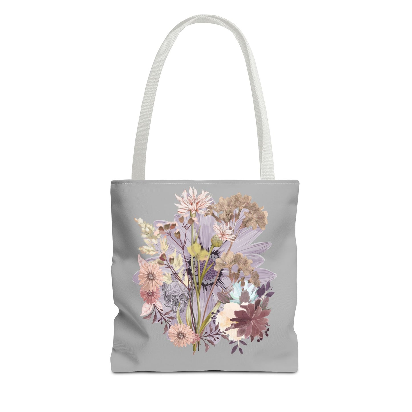 Floral Tote Bag - Vibrant Botanical Design, Spacious Shopping Companion, Eco-Friendly Gift for Nature Lovers, Perfect for Everyday Use