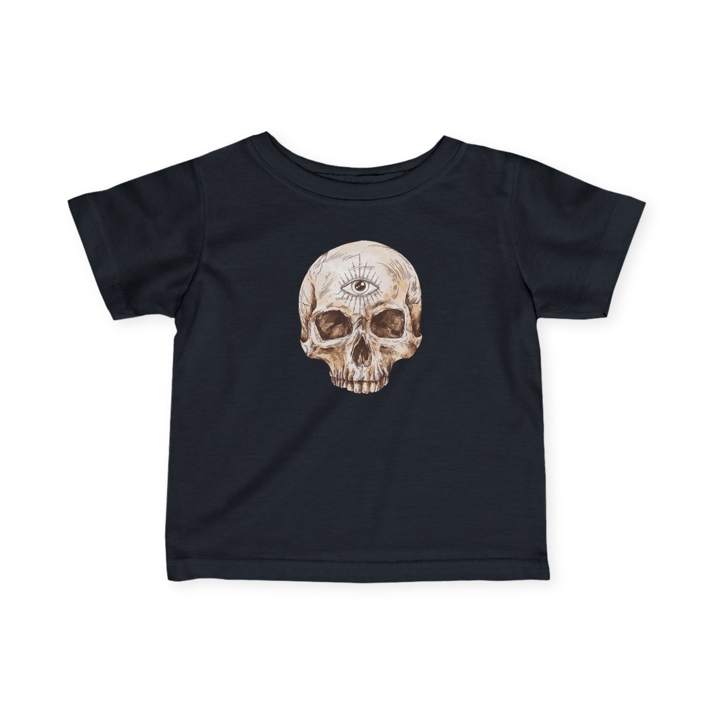 Infant Tee — Mystical Third Eye Skull Baby T-Shirt