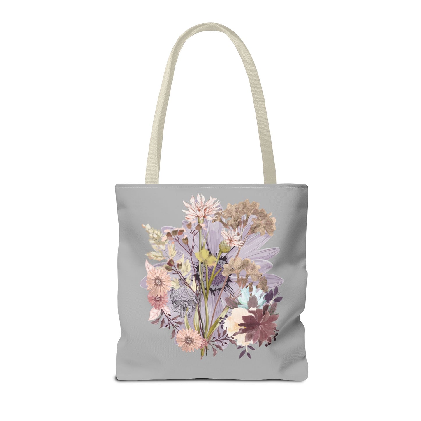 Floral Tote Bag - Vibrant Botanical Design, Spacious Shopping Companion, Eco-Friendly Gift for Nature Lovers, Perfect for Everyday Use