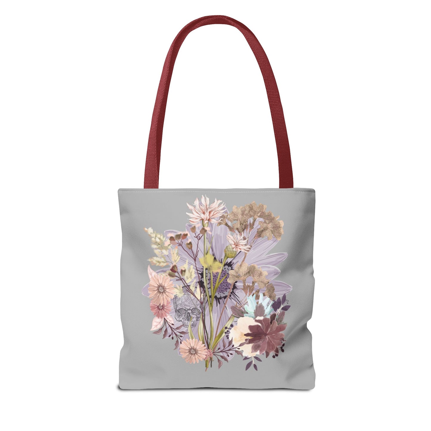 Floral Tote Bag - Vibrant Botanical Design, Spacious Shopping Companion, Eco-Friendly Gift for Nature Lovers, Perfect for Everyday Use