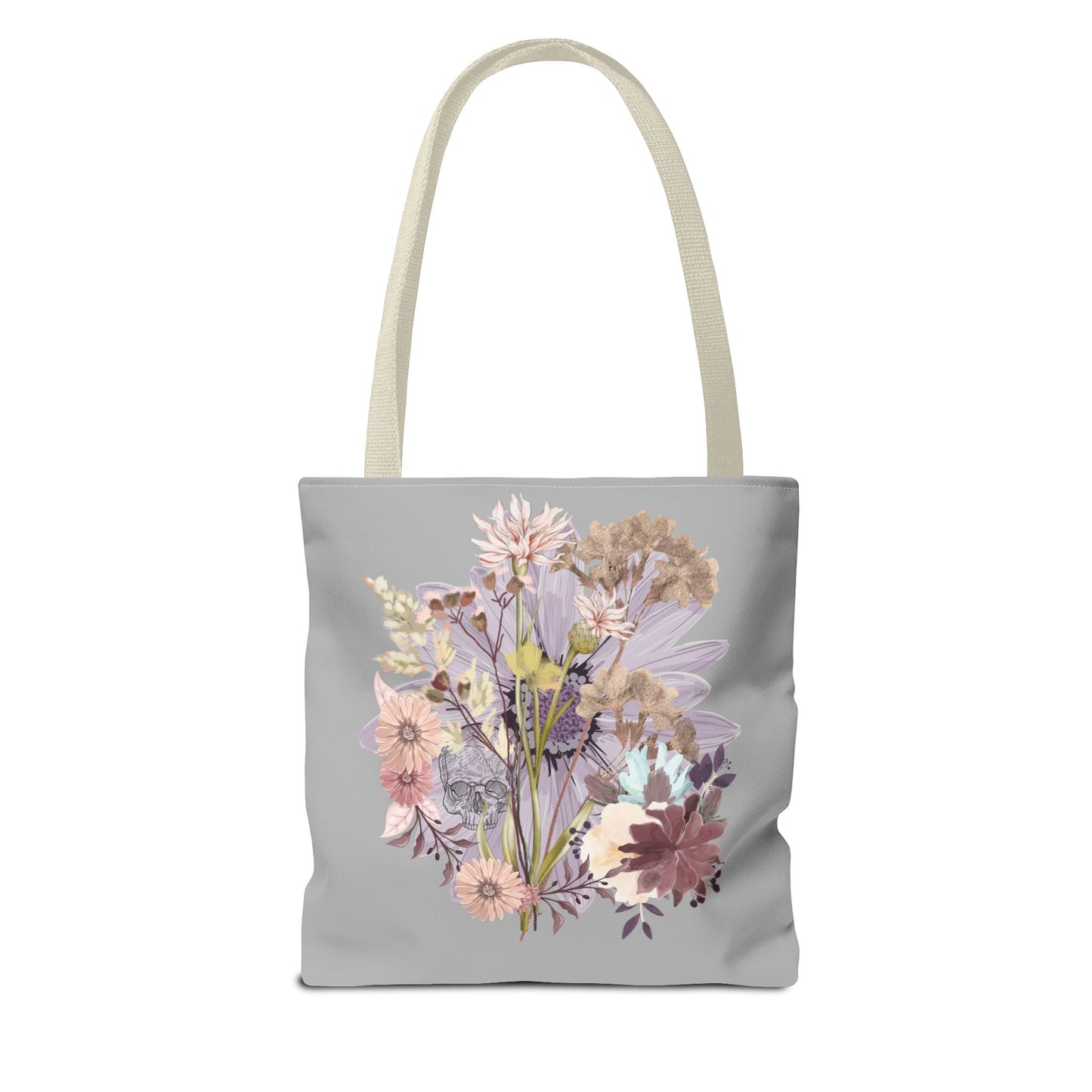Floral Tote Bag - Vibrant Botanical Design, Spacious Shopping Companion, Eco-Friendly Gift for Nature Lovers, Perfect for Everyday Use