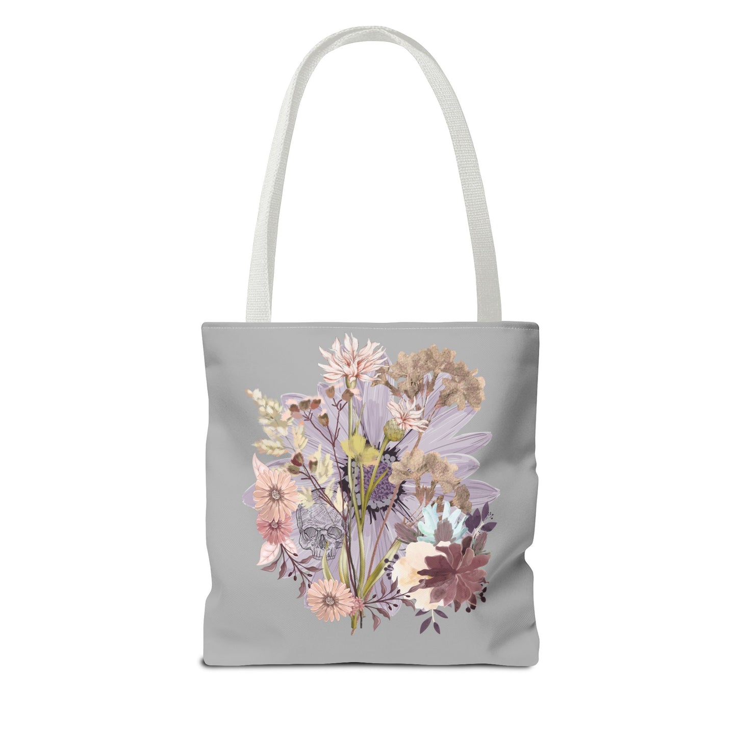 Floral Tote Bag - Vibrant Botanical Design, Spacious Shopping Companion, Eco-Friendly Gift for Nature Lovers, Perfect for Everyday Use