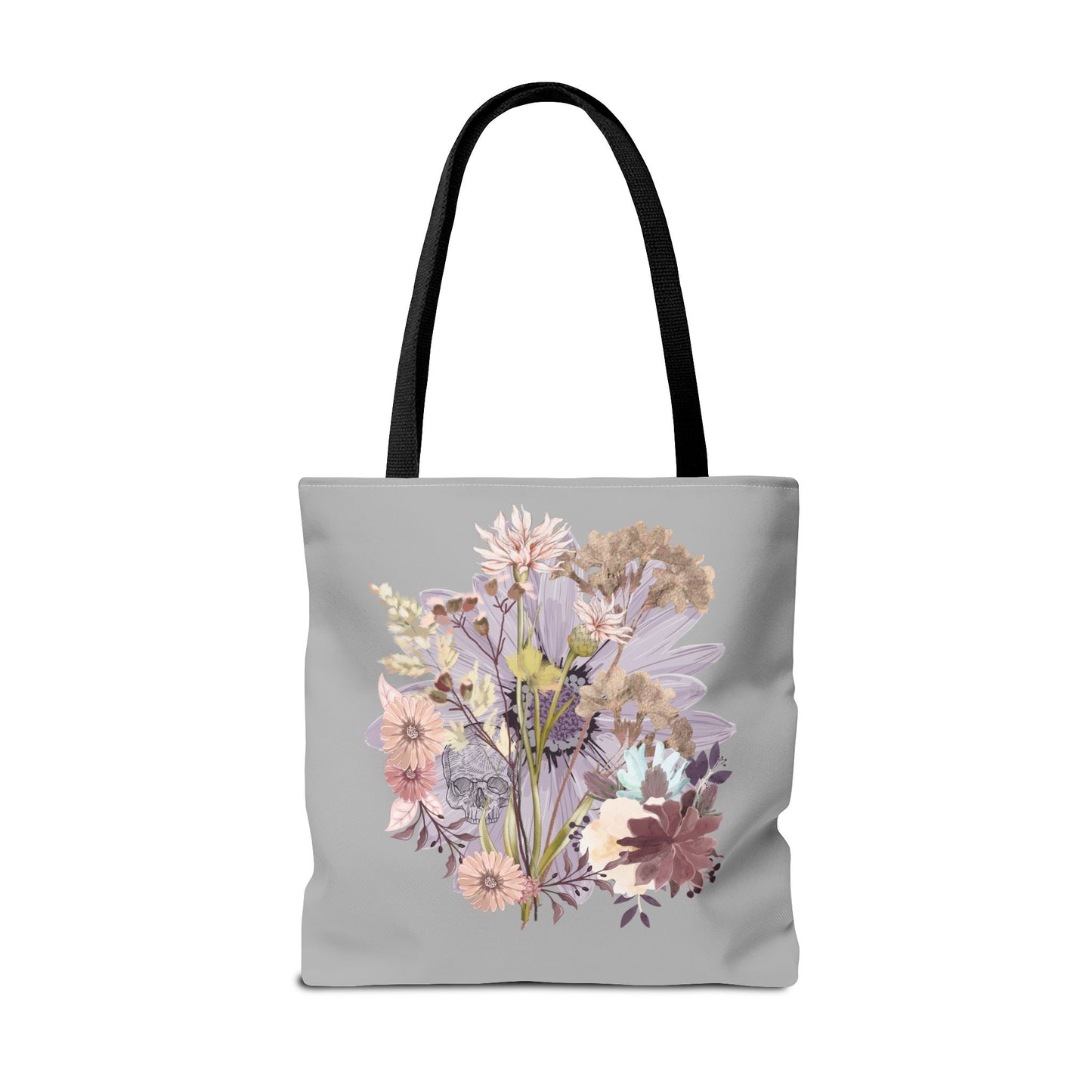 Floral Tote Bag - Vibrant Botanical Design, Spacious Shopping Companion, Eco-Friendly Gift for Nature Lovers, Perfect for Everyday Use